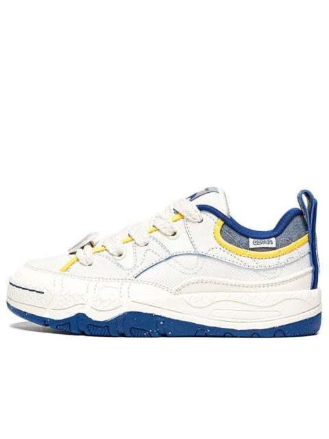(WMNS) Li-Ning CF Yu 3.0 'White Blue Yellow' AGLT198-1