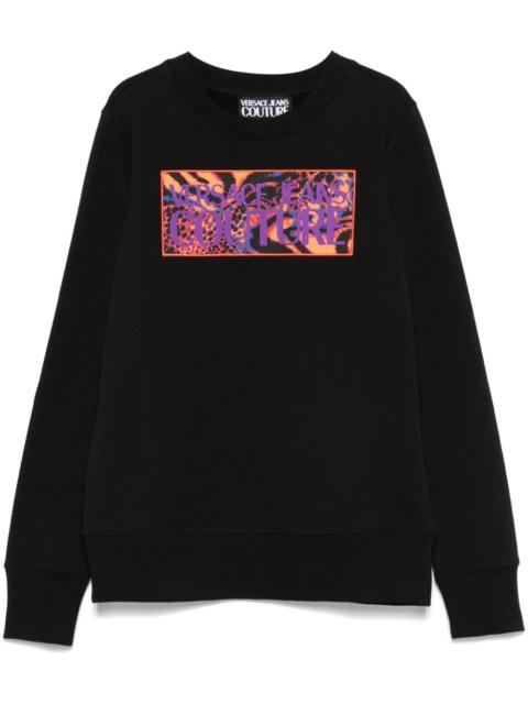 logo-patch sweatshirt