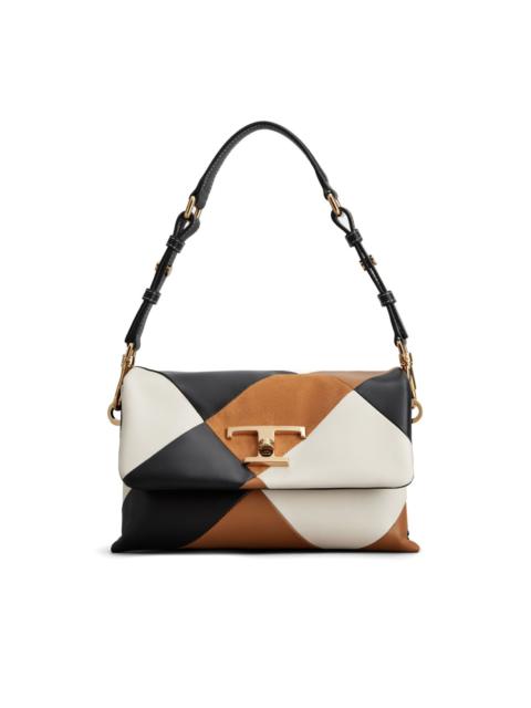 T Timeless patchwork shoulder bag