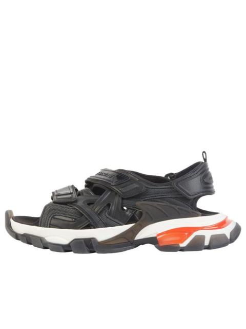 (WMNS) Balenciaga Track 2.0 Sandals 'Black Red' 655948W2CC31096