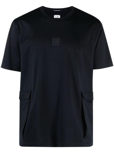 cargo pocket cotton T-shirt