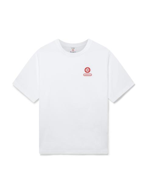 Logo Patch Oversized Short Sleeve T-Shirt | Casablanca Paris