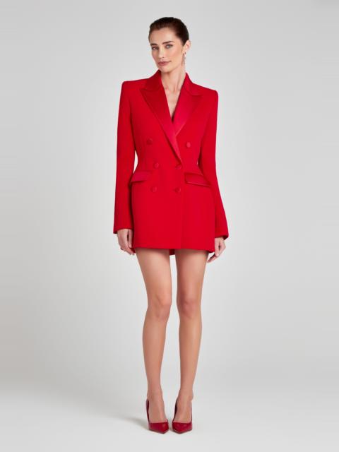 Monica Red Blazer Dress