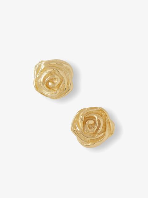 Tiny Rose Earrings