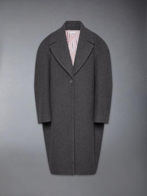 MELTON COCOON COAT