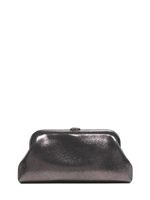 Skylar Shimmer Clutch - Silver