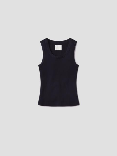 Inez Waffle Tank
In Navy