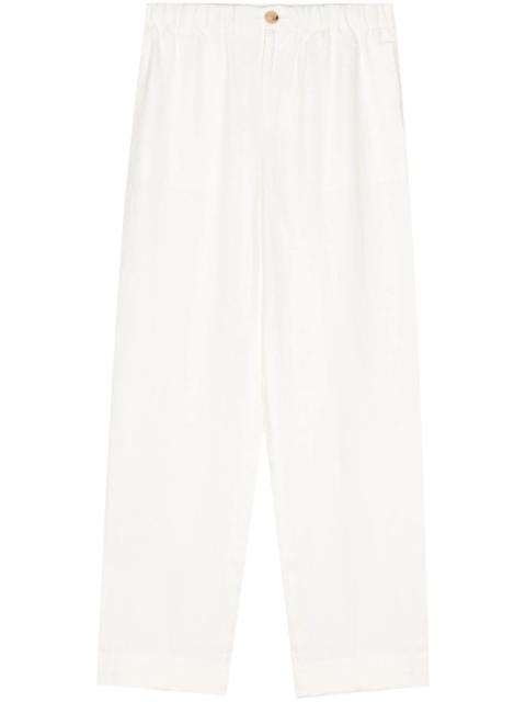 Vince Elasticated-waist Wide-leg Trousers