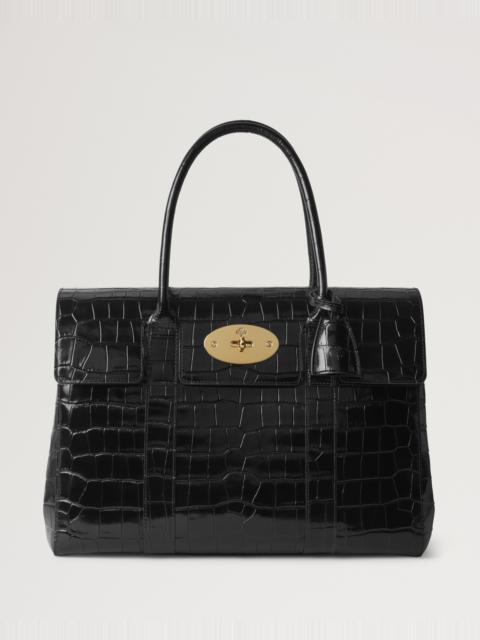 Bayswater
Black Shiny Small Croc