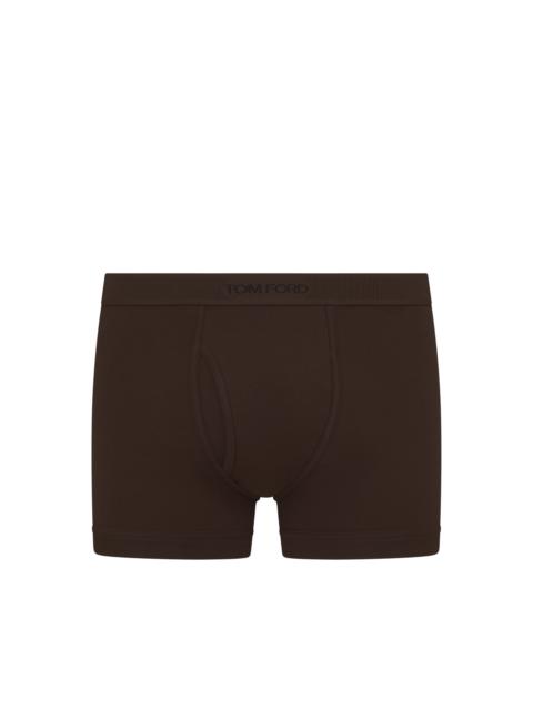 COTTON STRETCH JERSEY BOXER BRIEF