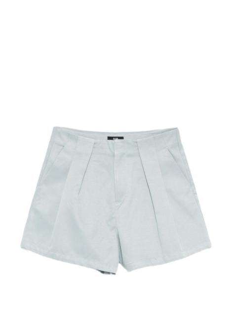 pleated shorts
