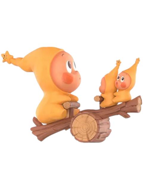 Pop Mart Twinkle Twinkle Be a Little Star Series Teeter-totter Figure