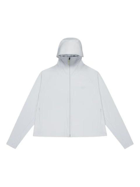 New Balance Full Zip Sunscreen Jacket 'Grey' MDE24222-GR