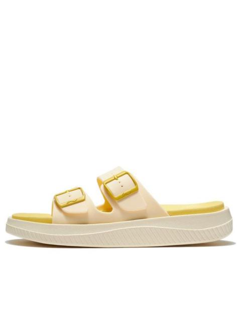 (WMNS) Li-Ning Clap Slippers 'Yellow Creamy White' AGAS004-4