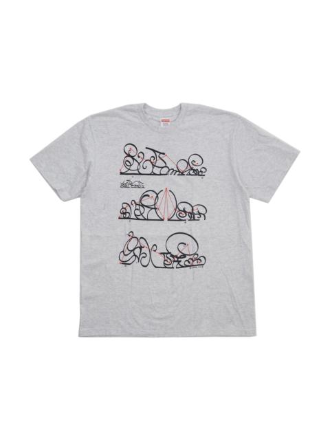 Supreme System Tee Ash Grey