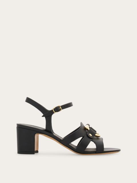 Gancini ornament sandal