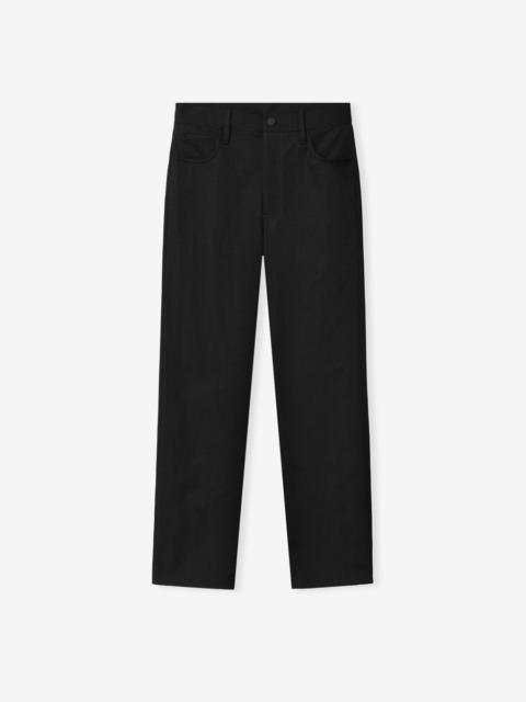 Textured Nylon 5 Pocket Pant
