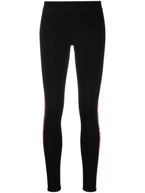 logo-tape detail leggings