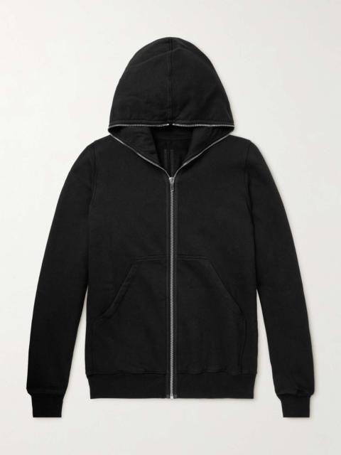 Garment-Dyed Cotton-Jersey Zip-Up Hoodie