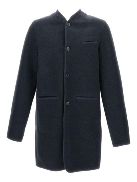 buttoned coat