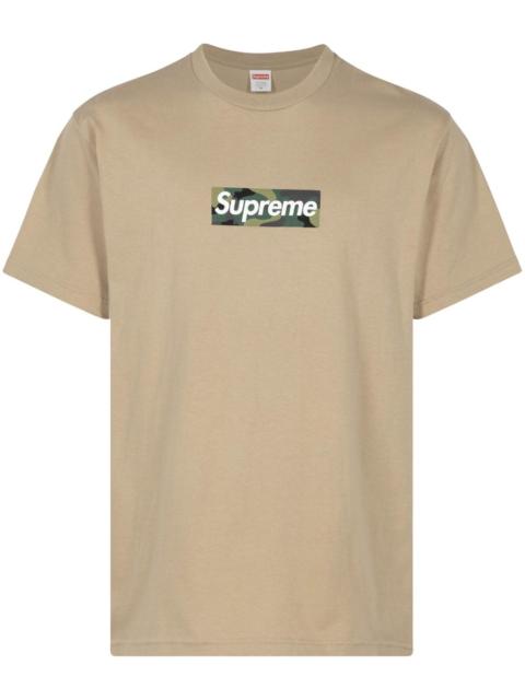 box logo cotton T-shirt