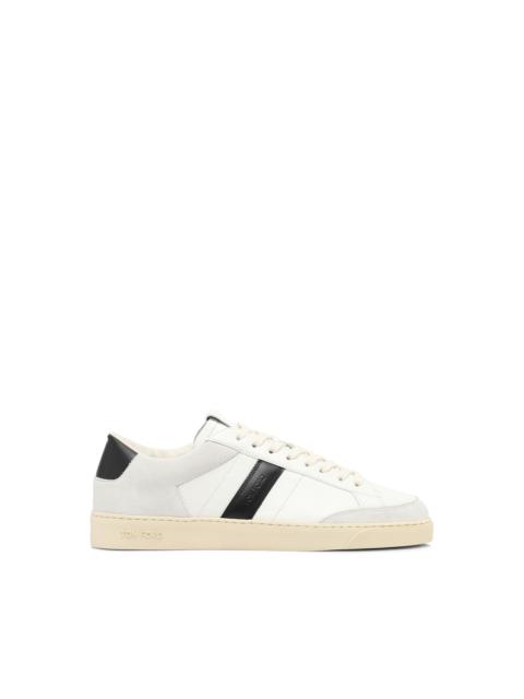 GRAIN LEATHER AND SUEDE BLAKE SNEAKER