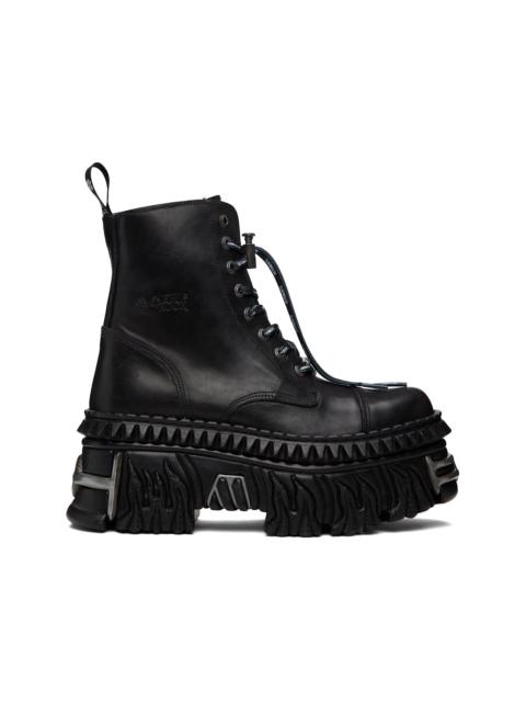 Black New Rock Edition Combat Boots