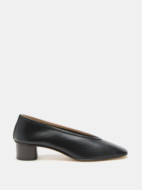 Luna Pump / Black Leather
