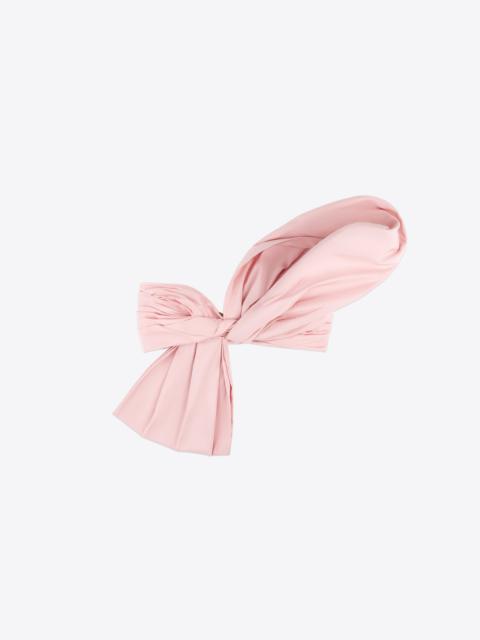 TAFFETA KNOT BANDEAU TOP