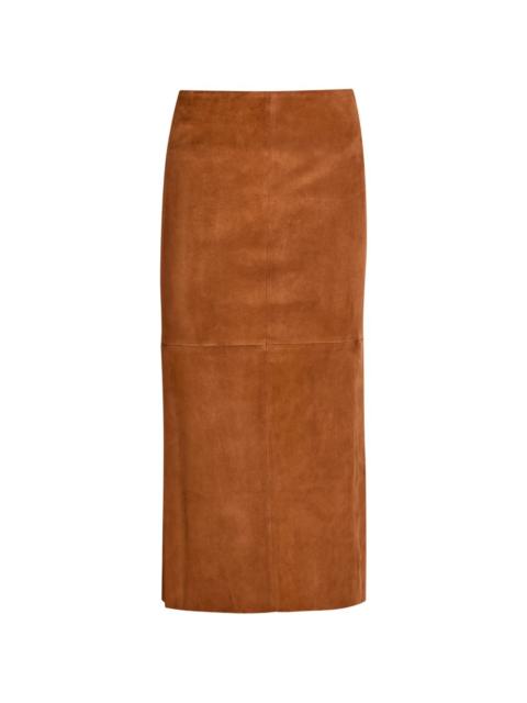 Winona panelled midi skirt