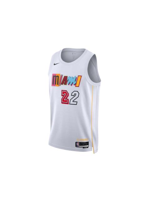 Nike NBA Miami Heat Jimmy Butler City Edition Swingman Jersey White