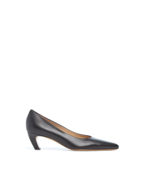 Peggy Pump in Black Nappa Leather