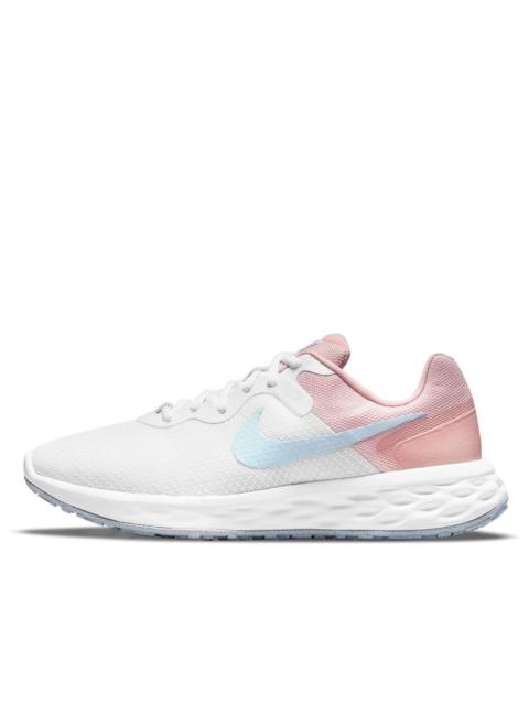 (WMNS) Nike Revolution 6 NN Low-Top Pink/White DC3729-100