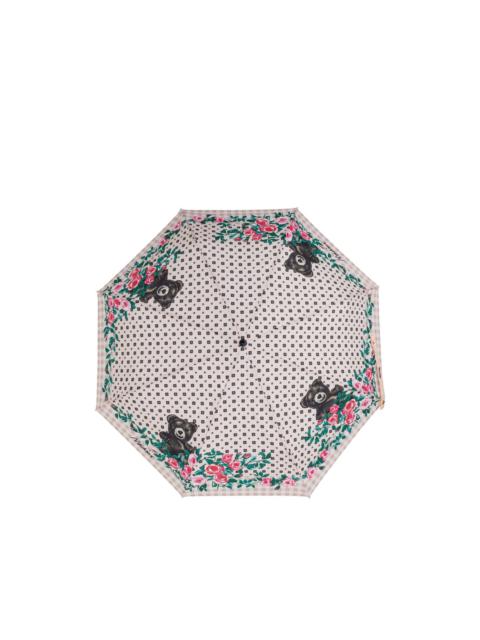 floral bear-print umbrella