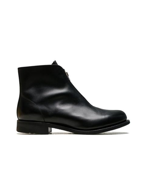 Aviator Zip Boots Black