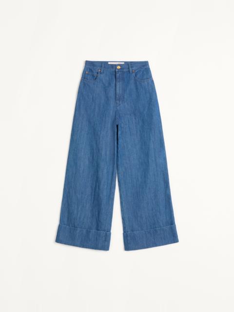 LIGHTWEIGHT DENIM PANTS