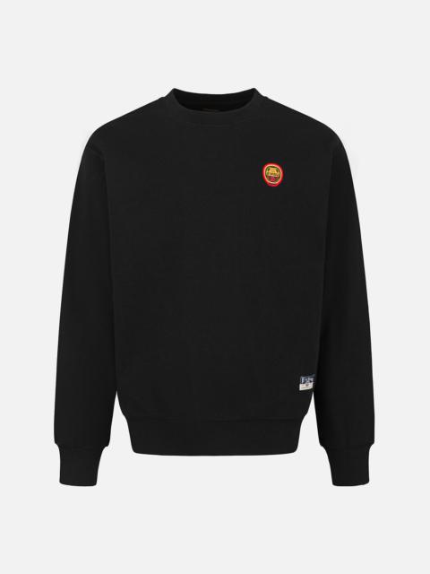 Daruma and Logo Embroidery Relax Fit Sweatshirt