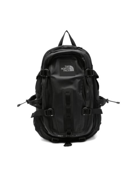 logo-print backpack