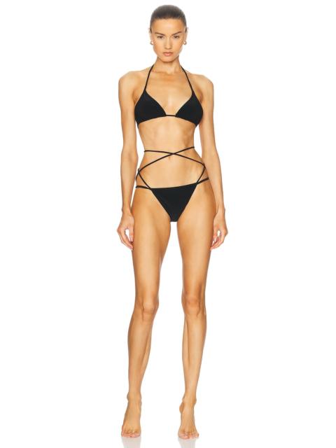 Criss Cross Bikini Set