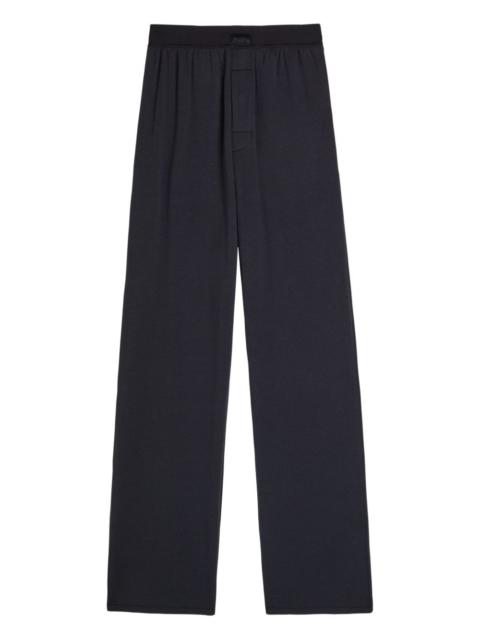 pleat-detailing trousers