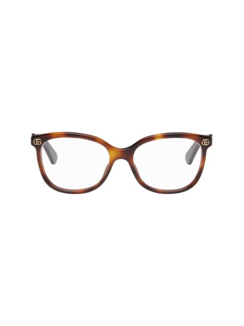 Brown Square Glasses