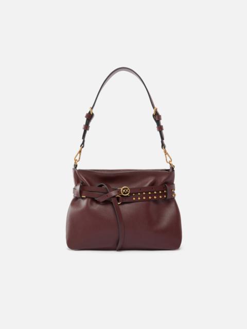 BELT BAG MINI SMALL SHOULDER BAG IN LEATHER