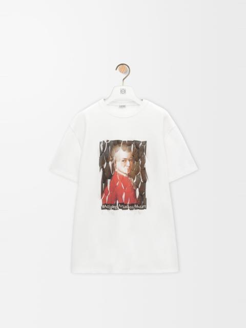 Relaxed fit t-shirt in cotton blend