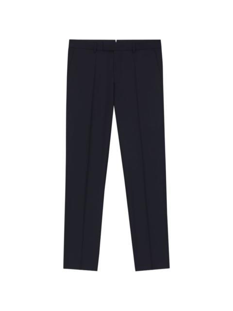 belt loops tailored trousers