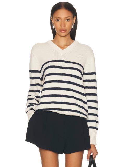 Cotton Cate V Neck Sweater
