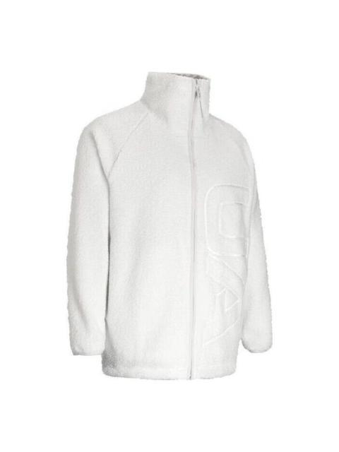 (WMNS) Under Armour UA Mission Reverse Bomber Jacket 'White' 1382150-112