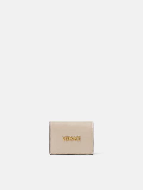 Versace Tag Leather Wallet