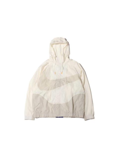 Nike Swoosh Woven Lined Big Jacket White/Sail