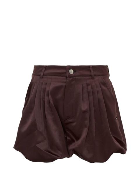 bubble tuck shorts