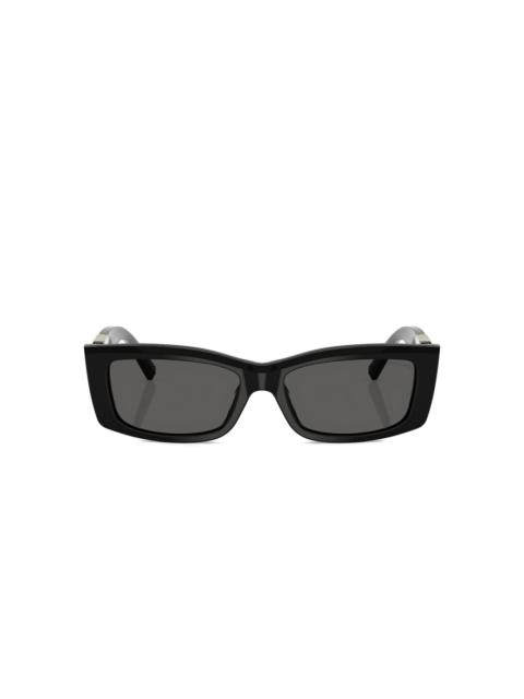 logo-plaque sunglasses